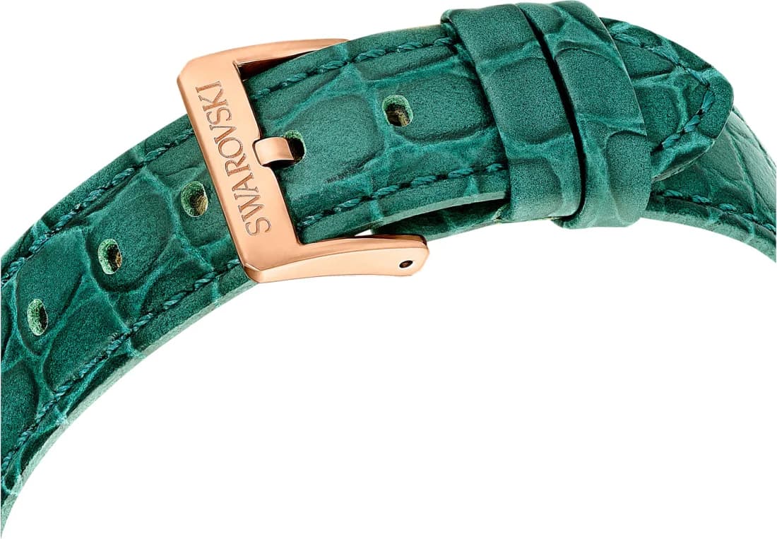 Montre Swarovski 5672931 femme détail bracelet cuir