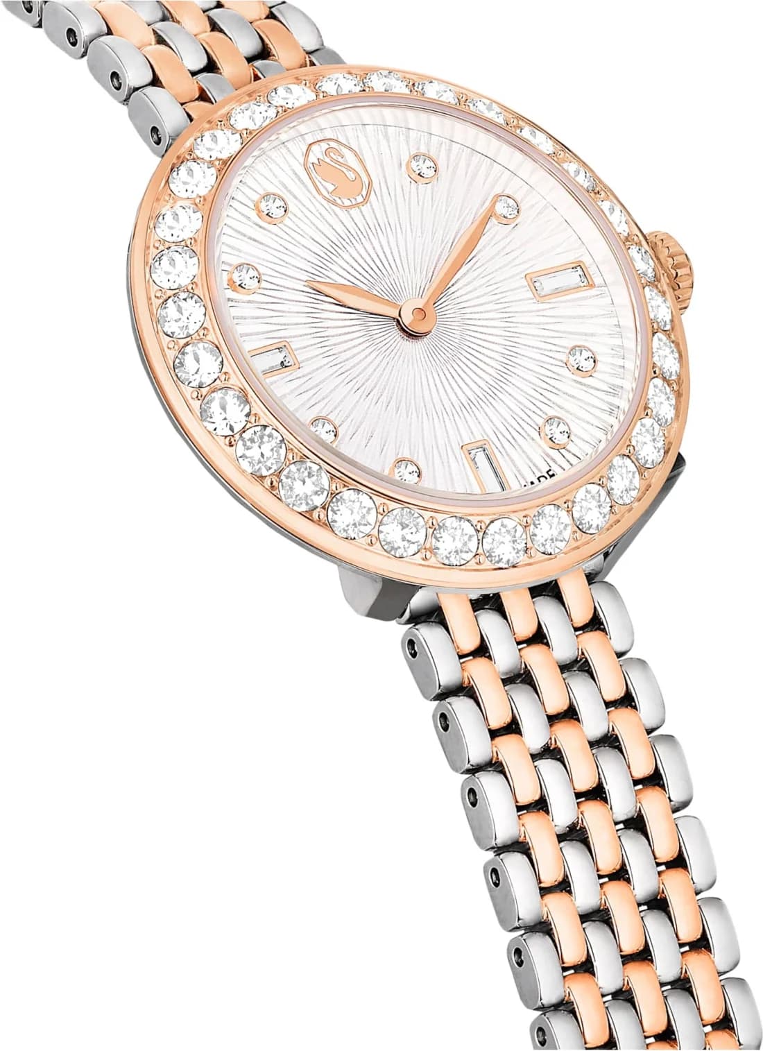 Montre Swarovski 5672971 femme détail cadran argent