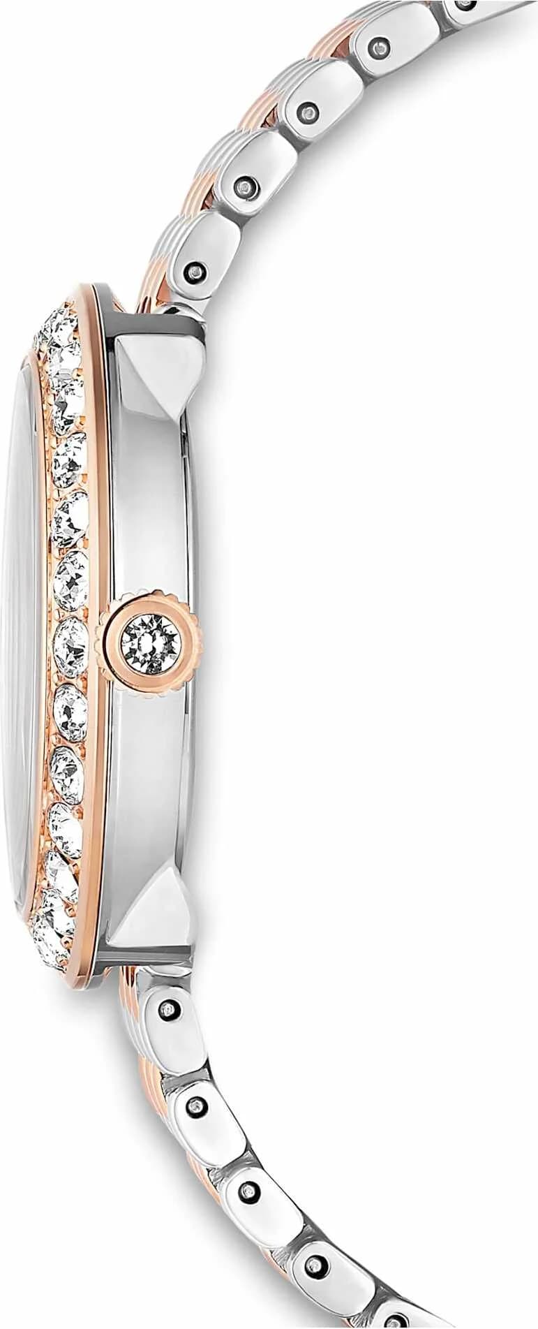 Montre Swarovski 5672971 femme détail bracelet acier inoxydable
