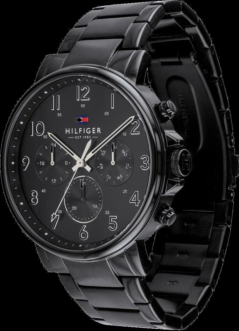 Montre Tommy Hilfiger 1710383 Chronomètre en Acier Noir vue 2