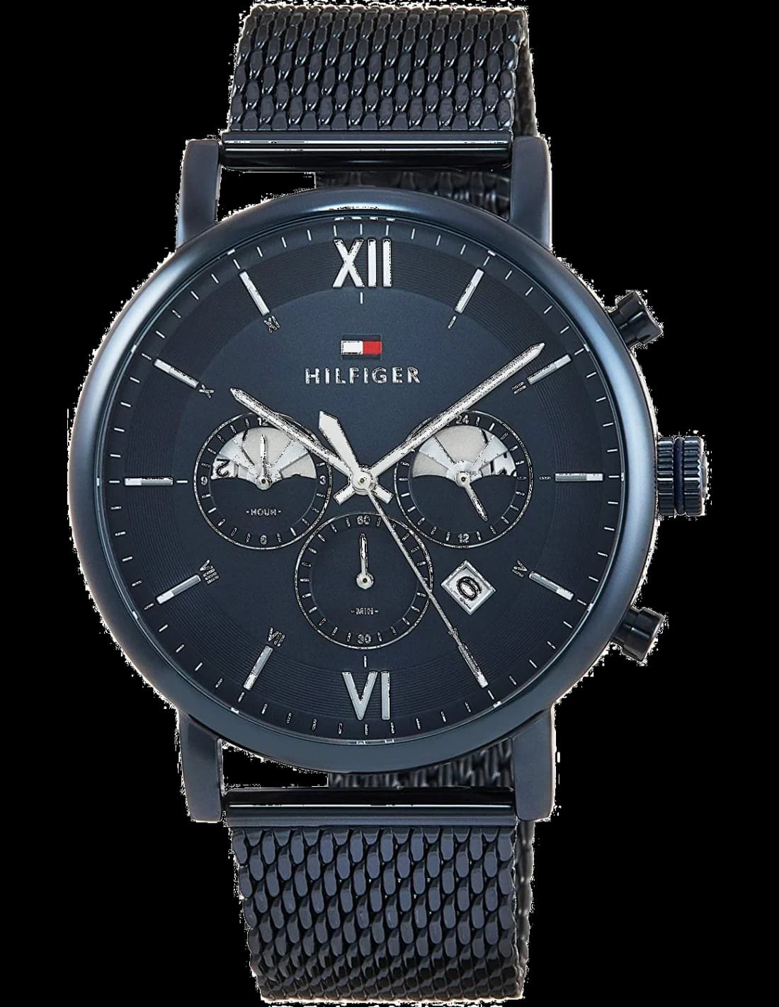 Tommy Hilfiger 1710397 montre avec cadran bleu — Montres Outlet