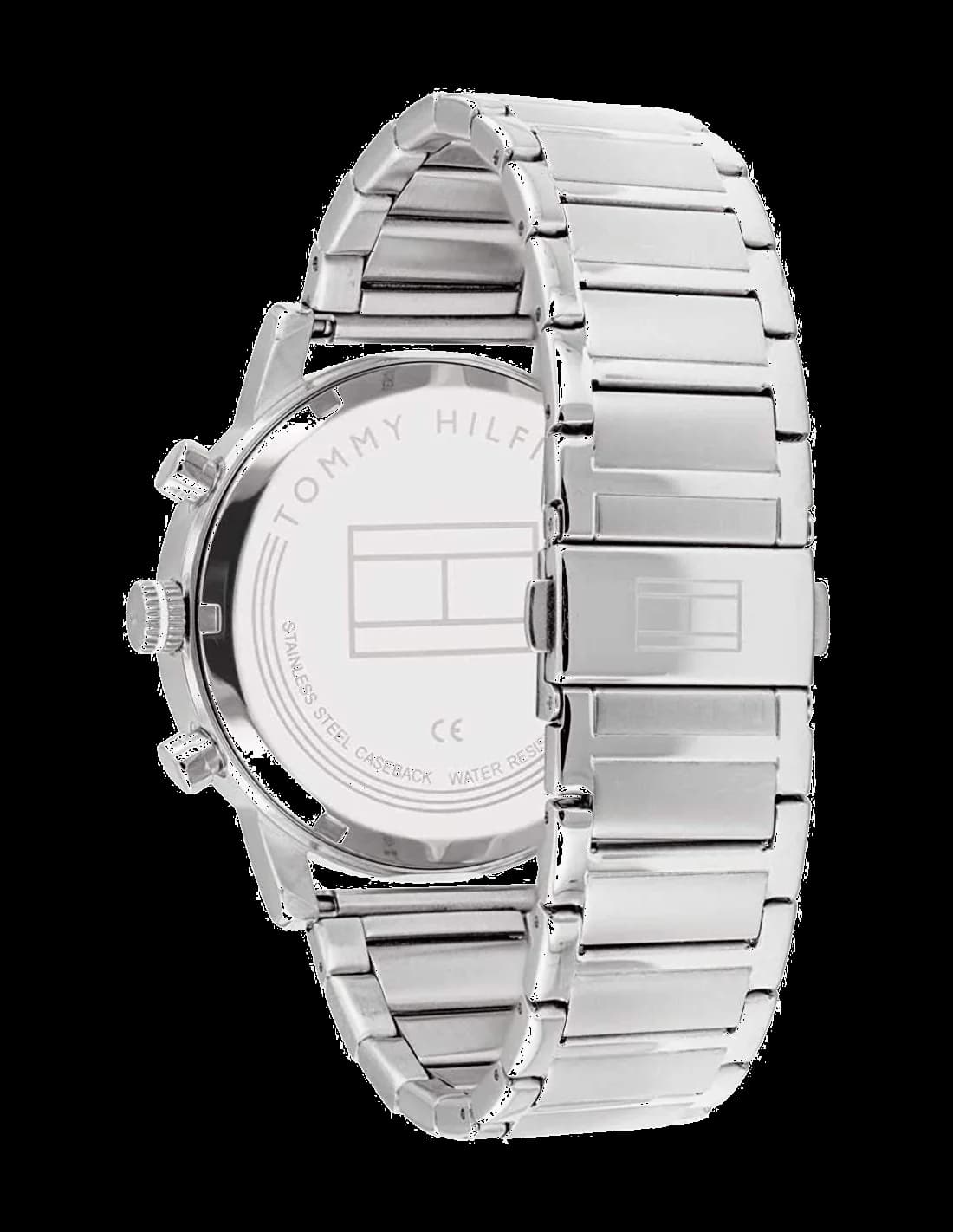 Montre Tommy Hilfiger 1710401 homme détail cadran bleu