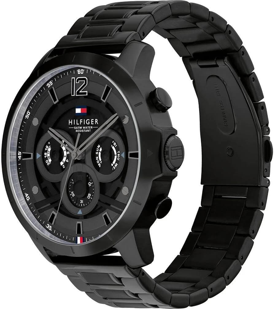 Montre Tommy Hilfiger 1710494 Luca profil bracelet acier boucle déployante