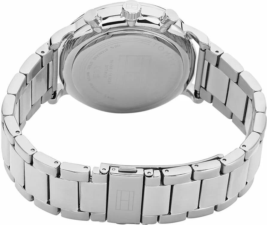 Montre Tommy Hilfiger 1710569 homme verso boîtier argent