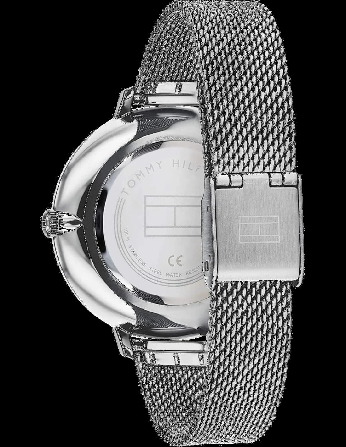 Montre Femme Tommy Hilfiger Alexa 1782157 maille milanaise argent vue 2
