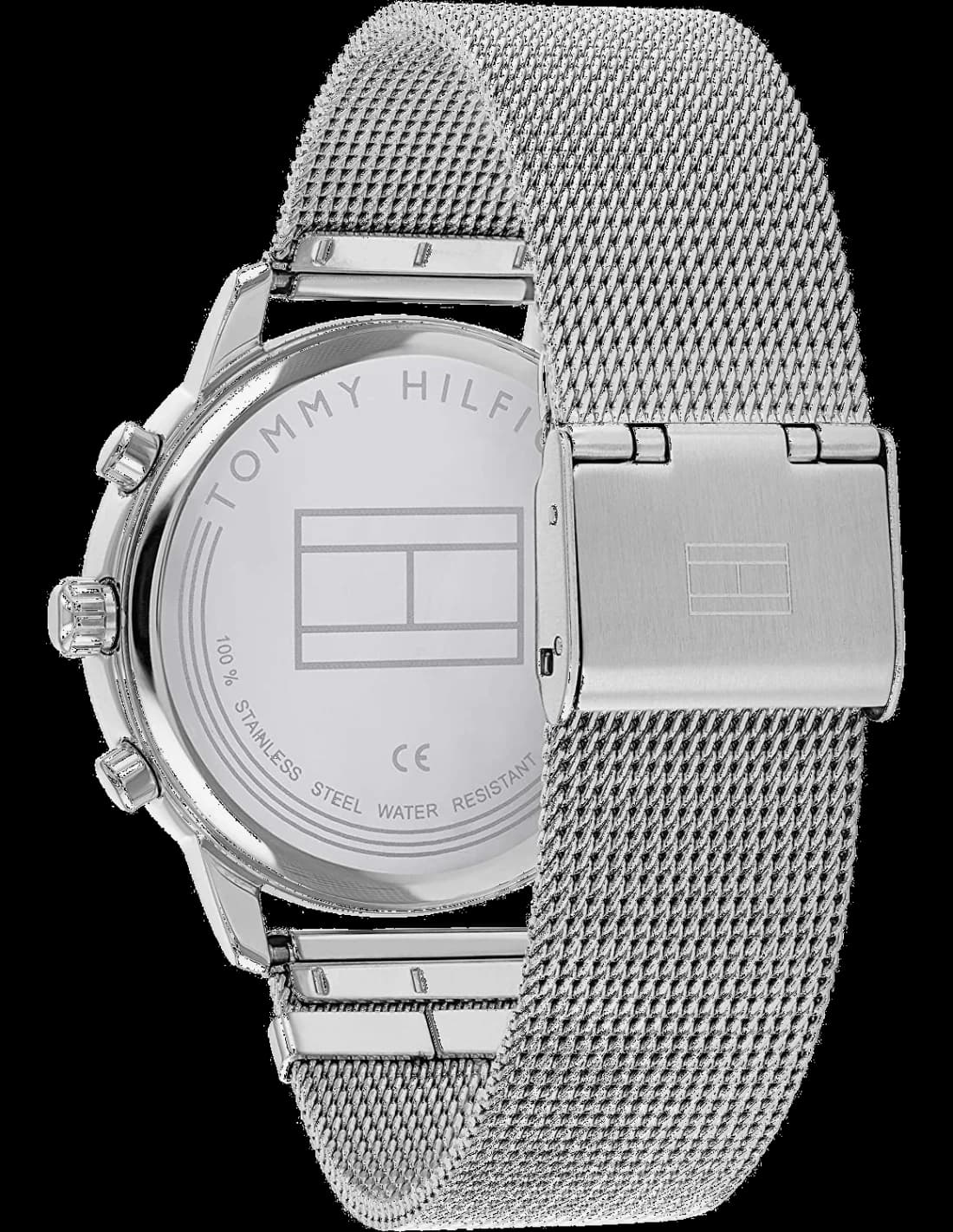 Montre Tommy Hilfiger 1782301 femme détail cadran argent