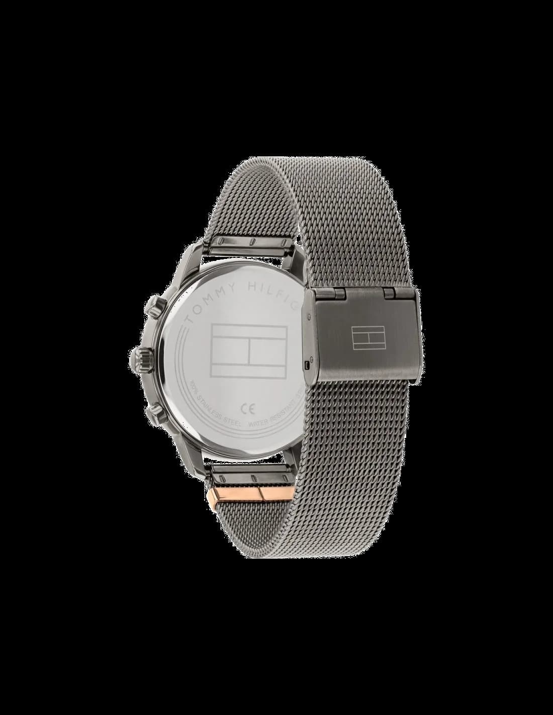 Montre Tommy Hilfiger 1782304 femme détail cadran gris