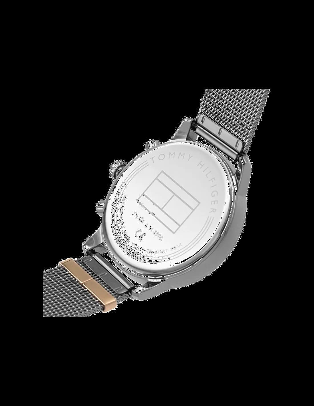 Montre Tommy Hilfiger 1782304 femme verso boîtier gris