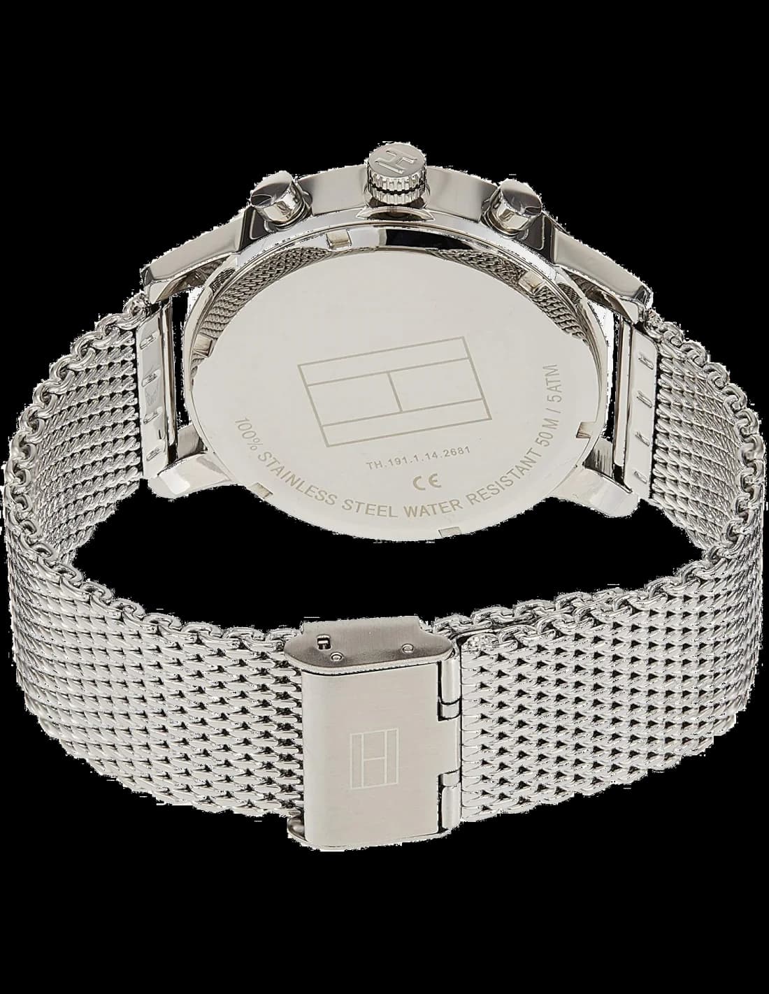 Montre Tommy Hilfiger 1790877 homme détail cadran gris