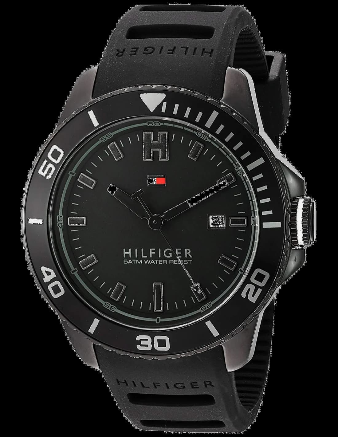 Tommy Hilfiger 1791265 — montre chronographe quartz noir