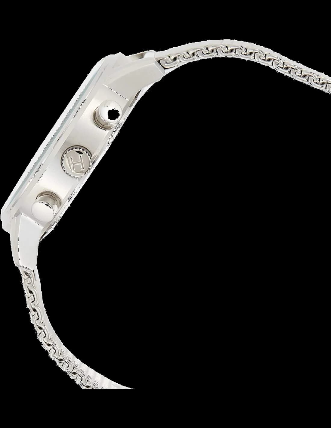 Détail cadran noir de la montre Tommy Hilfiger 1791398 — Montres Outlet