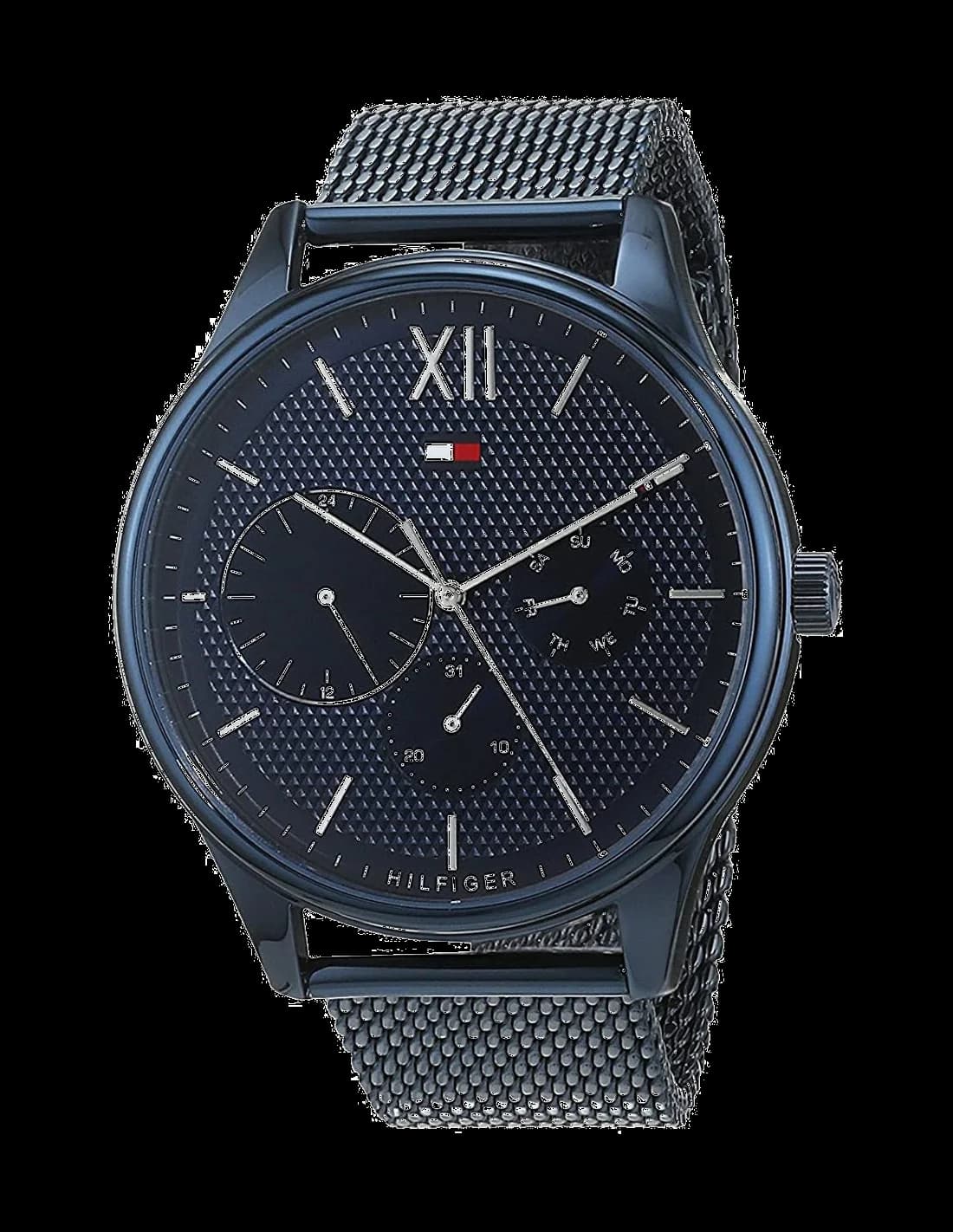 Tommy Hilfiger 1791421 vue cadran bleu — Montres Outlet