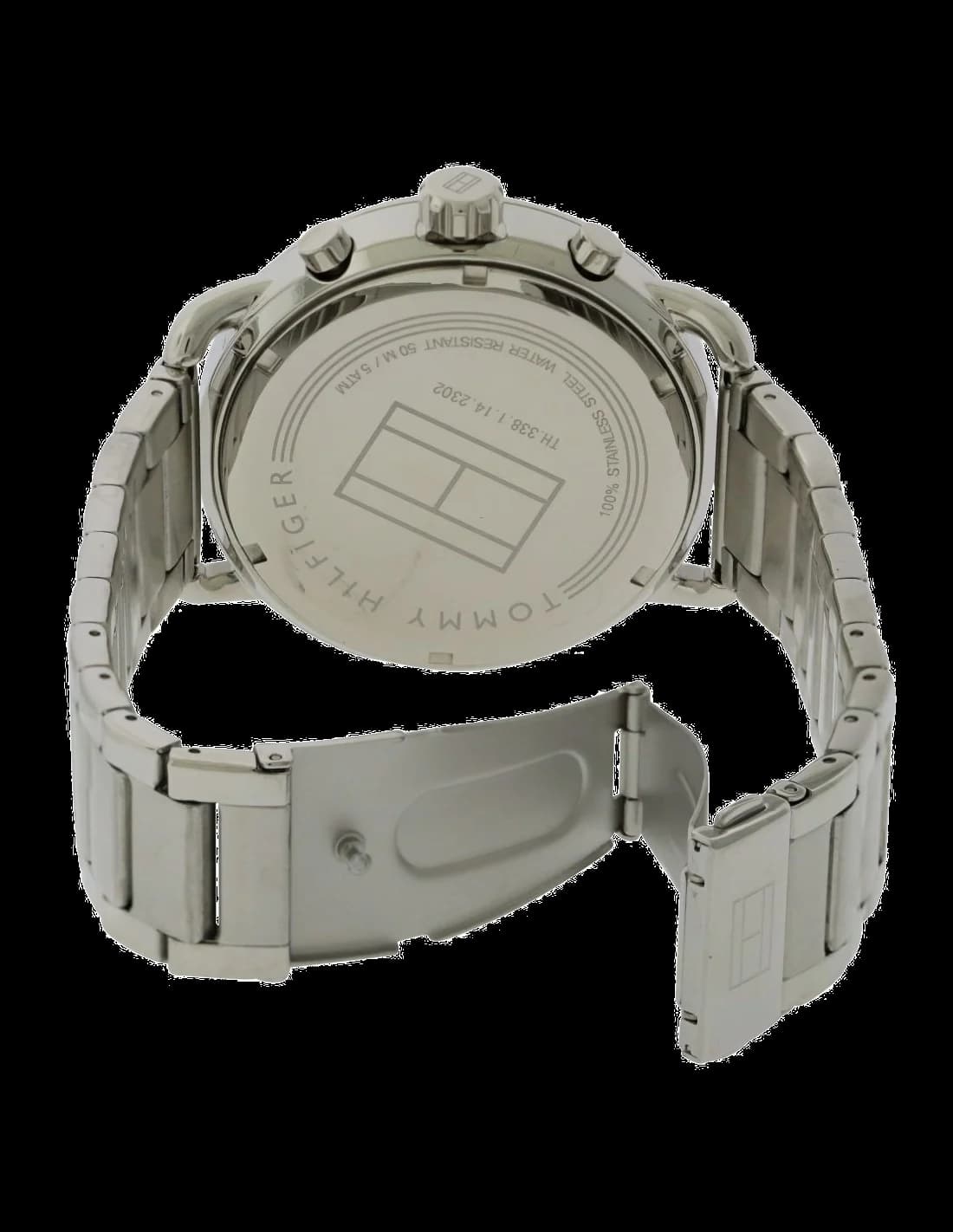 Montre Tommy Hilfiger 1791422 homme verso boîtier argent