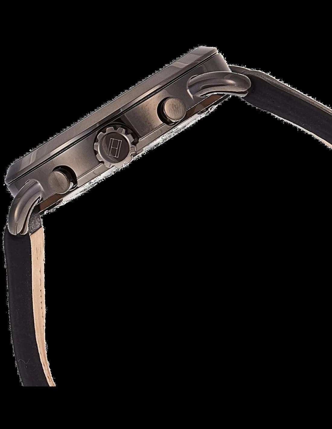 Détail du cadran noir de la Tommy Hilfiger 1791426 — Montres Outlet
