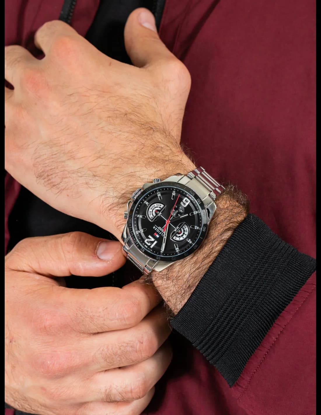 Bracelet en cuir de la montre Tommy Hilfiger 1791472 — Montres Outlet