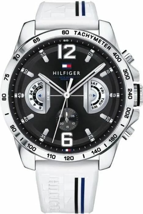 Tommy Hilfiger 1791475 montre chronographe noir — Montres Outlet