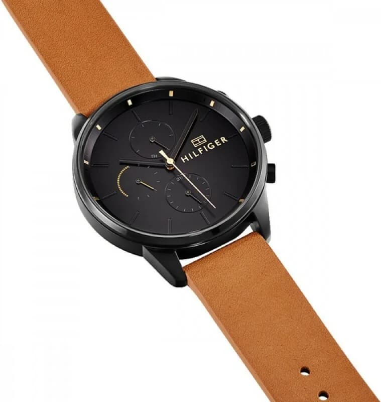 Détail du bracelet acier Tommy Hilfiger 1791486 — Montres Outlet