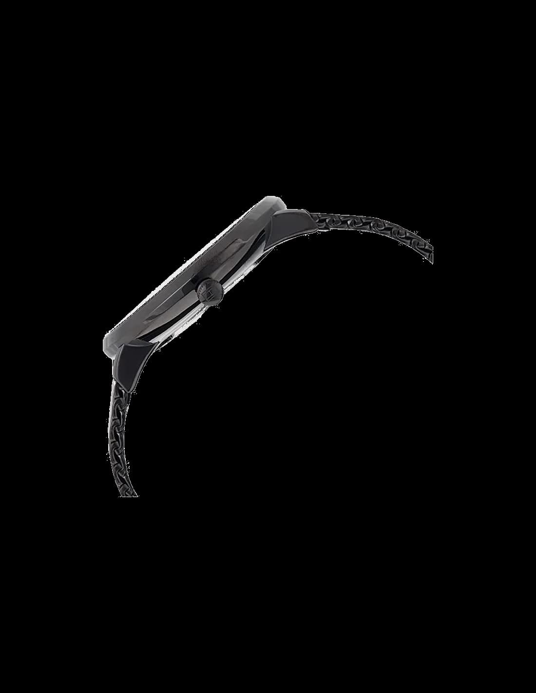 Détail du bracelet en cuir marron de la montre Tommy Hilfiger 1791507