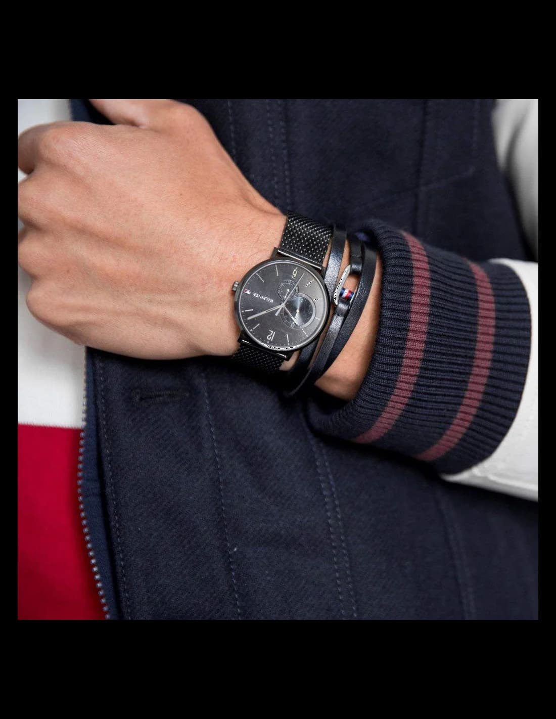 Fermoir de la montre Tommy Hilfiger 1791507 avec boucle ardillon