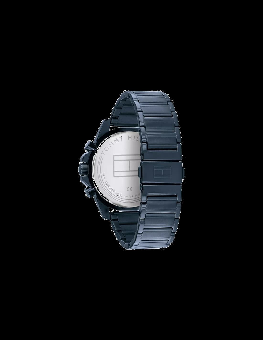 Détail du bracelet en acier inoxydable de la montre Tommy Hilfiger 1791560 — Montres Outlet