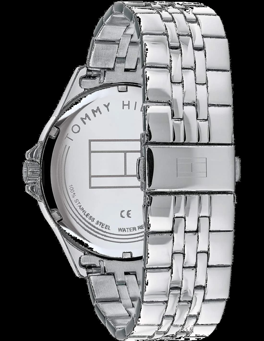 Détail cadran bleu de la Tommy Hilfiger 1791612 — Montres Outlet