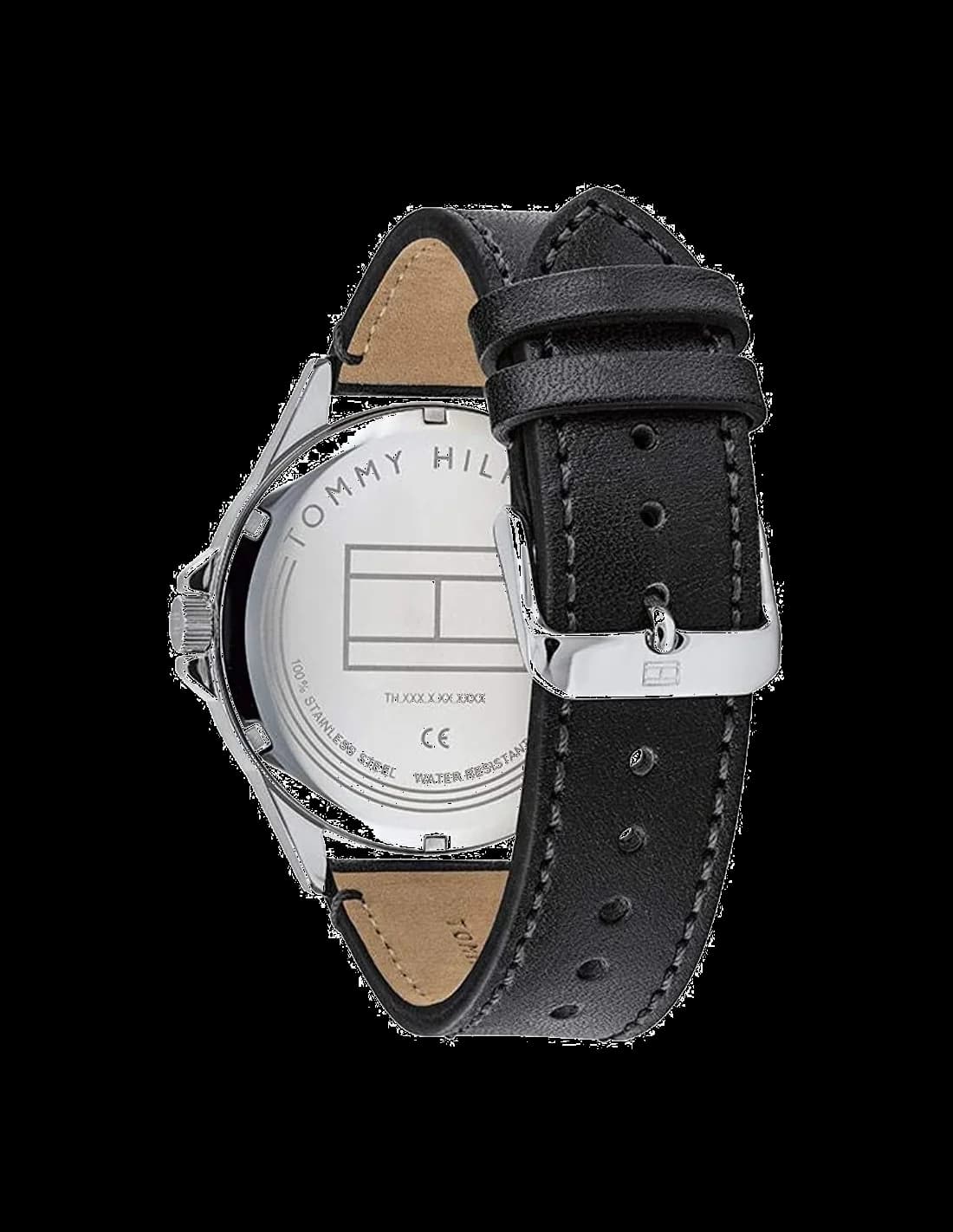 Montre Tommy Hilfiger 1791616 homme détail cadran bleu