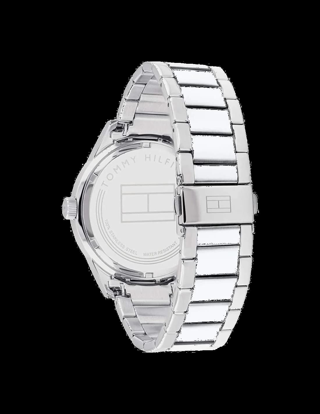 Montre Tommy Hilfiger 1791639 Austin Cadran Bleu et Bracelet Cuir Brun vue 3