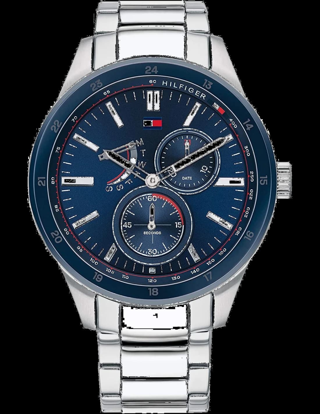 Tommy Hilfiger 1791640 montre chronographe vue avant — Montres Outlet