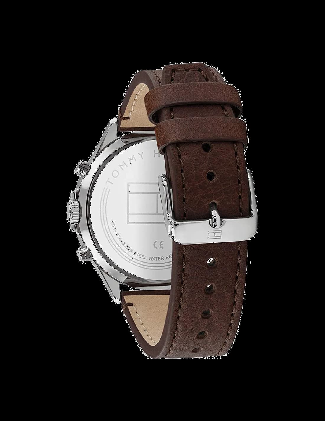 Montre Tommy Hilfiger 1791712 homme détail cadran bleu