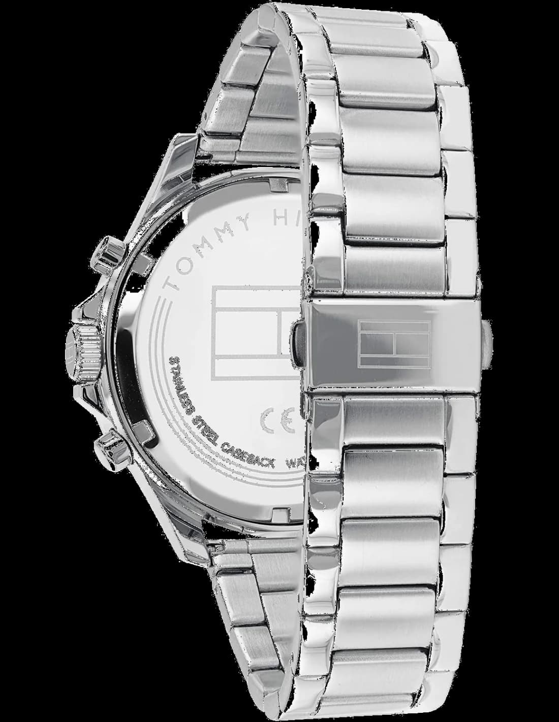 Montre Tommy Hilfiger 1791718 homme détail cadran bleu