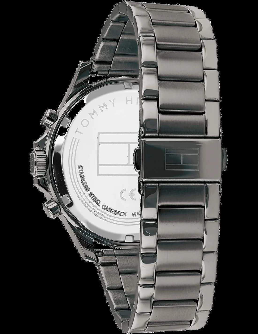 Montre Tommy Hilfiger 1791719 Bank Cadran Bleu et Bracelet Acier vue 2