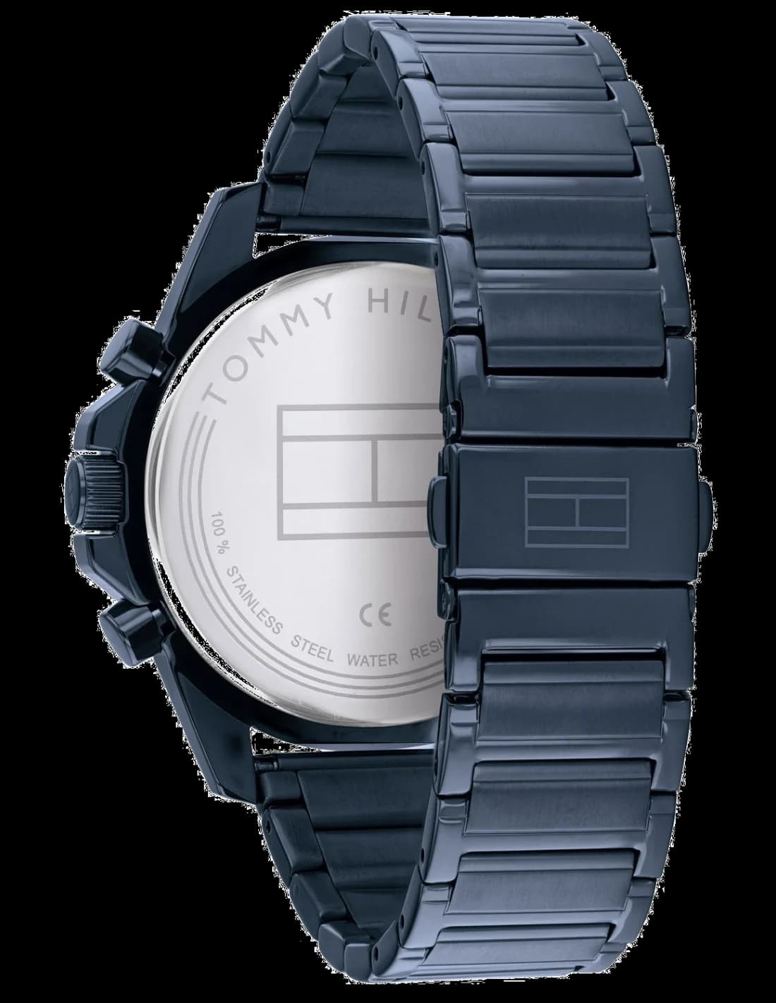Montre Tommy Hilfiger 1791789 homme détail cadran bleu