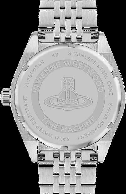 Montre Vivienne Westwood VV251WSSR femme détail cadran argent