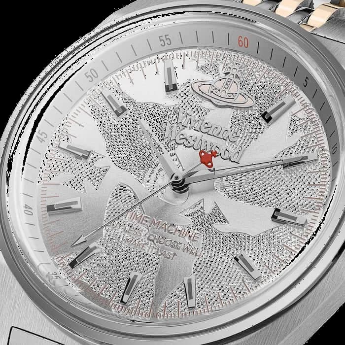Montre Vivienne Westwood VV251WSSR femme verso boîtier argent