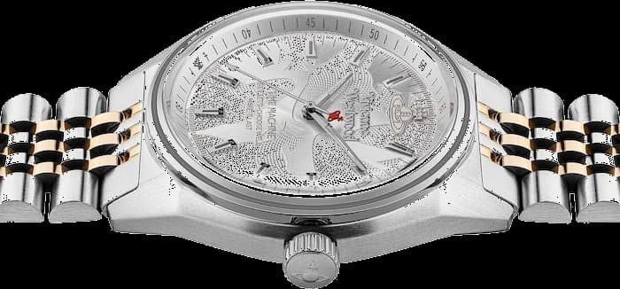 Montre Vivienne Westwood VV251WSSR femme détail bracelet acier inoxydable