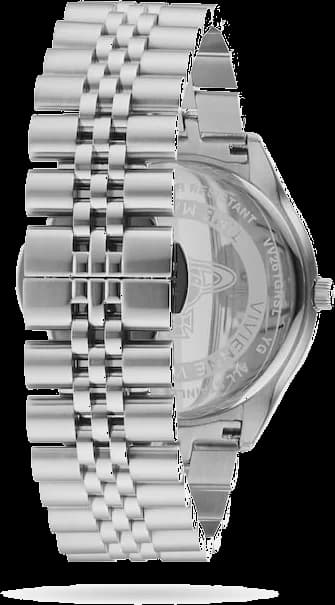 Montre Vivienne Westwood VV261GRSL femme verso boîtier argent