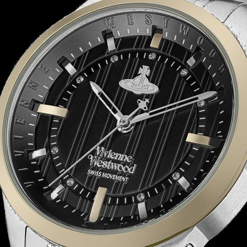 Montre Vivienne Westwood VV262BKSG femme vue de profil