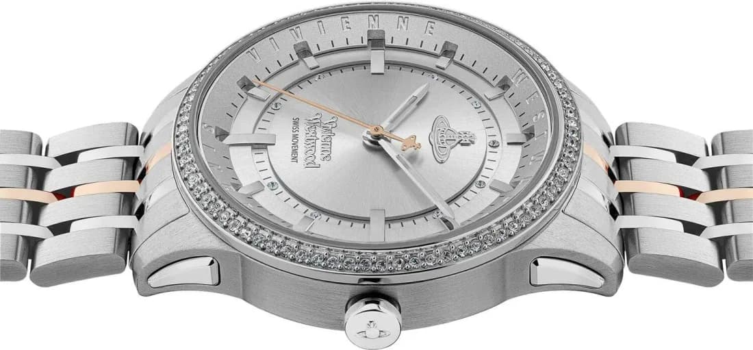 Montre Vivienne Westwood VV262WSSR femme verso boîtier argent