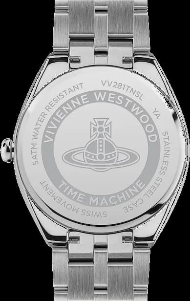 Montre Vivienne Westwood VV281TNSL femme verso boîtier argent