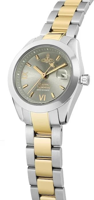 Montre Vivienne Westwood VV292GYSG femme verso boîtier argent