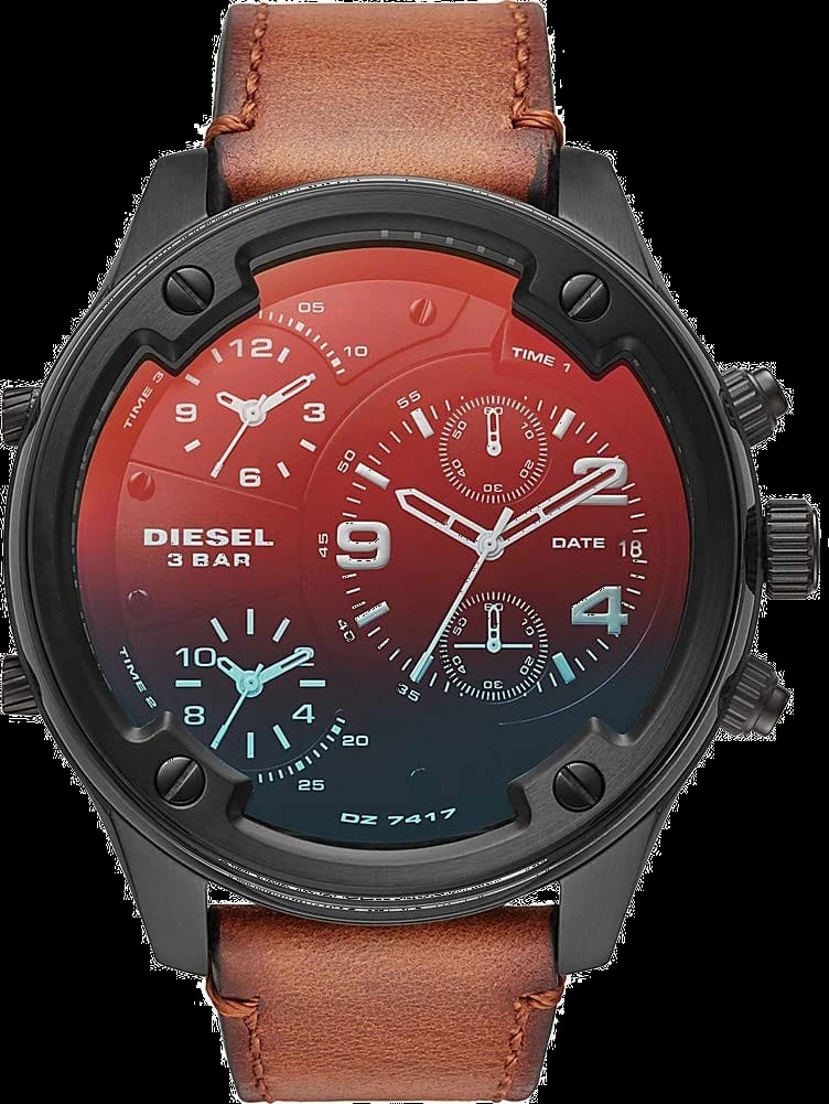 Diesel DZ7417 montre chronographe quartz noir — Montres Outlet