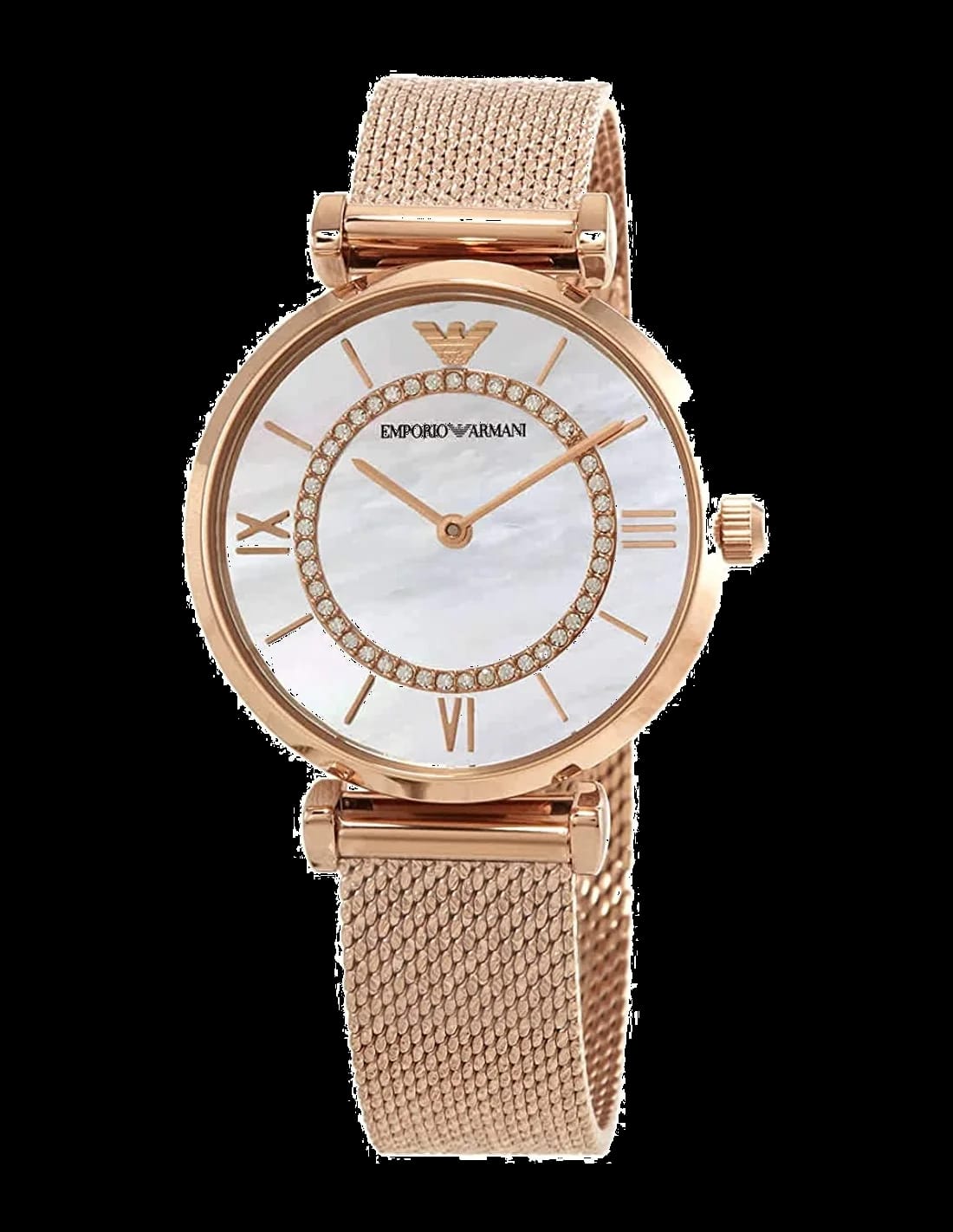 Emporio Armani AR11320 — montre quartz chronographe avec cadran noir