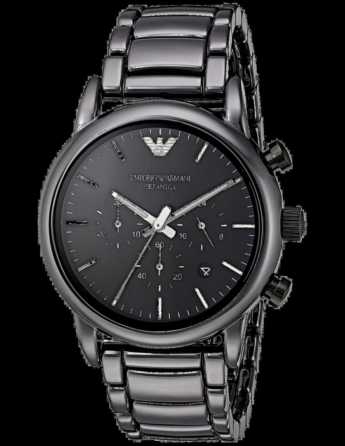 Emporio Armani AR1507 avec cadran noir — Montres Outlet