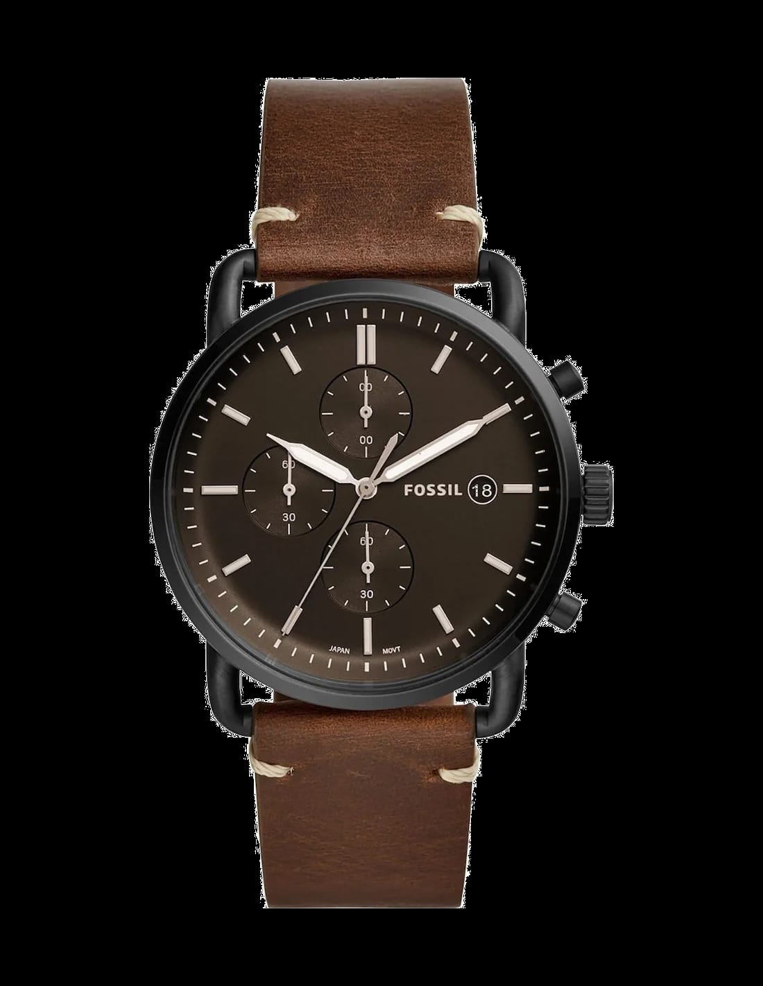Fossil FS5403 chronographe noir — Montres Outlet