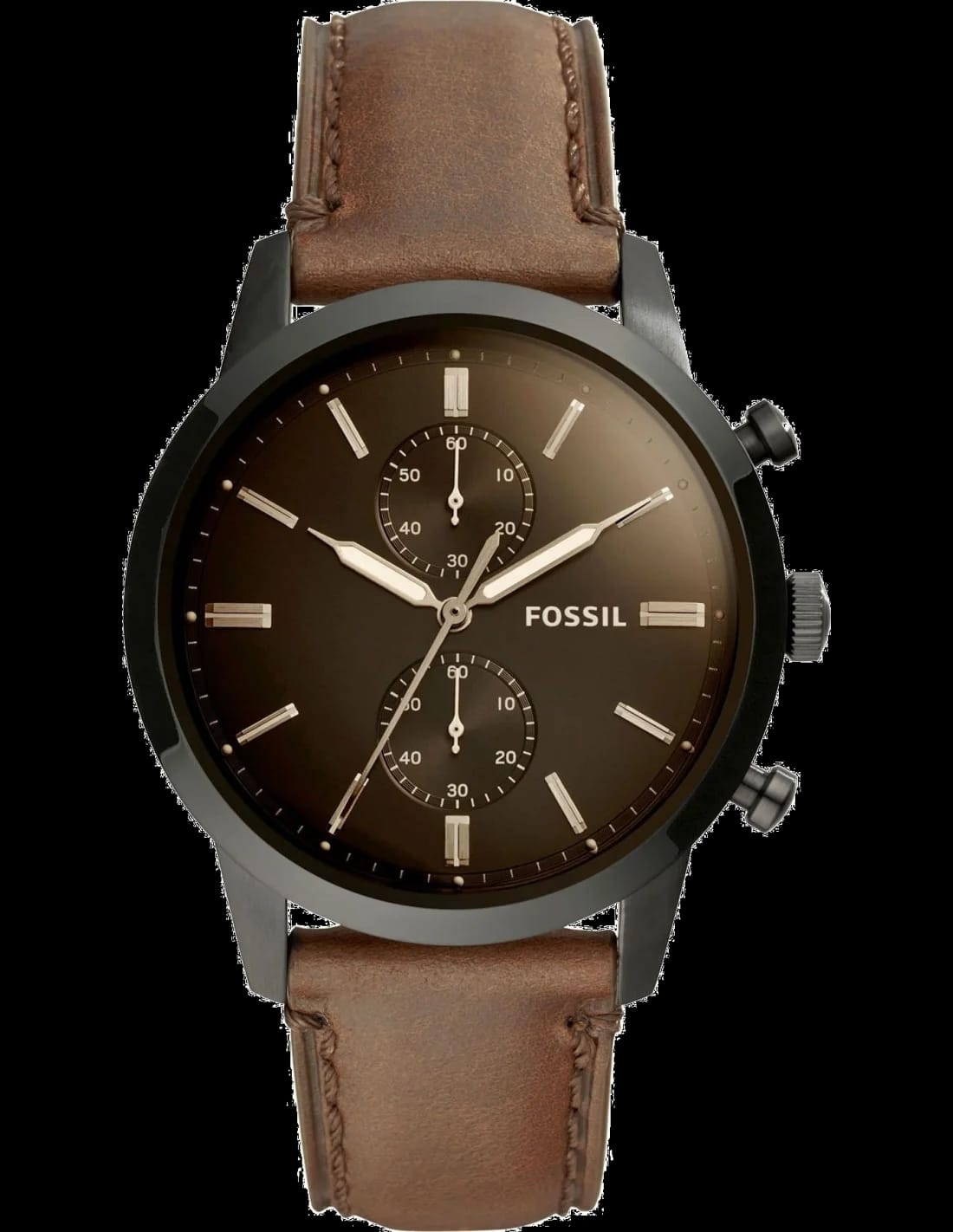 Fossil FS5437 chronographe en acier inoxydable — Montres Outlet