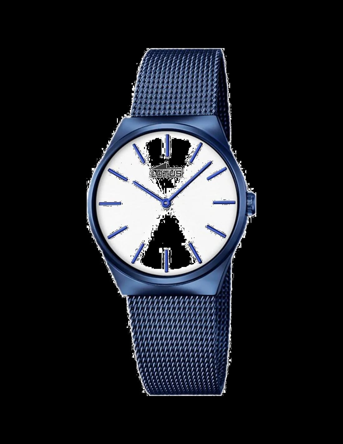 Lotus L18290/1 — cadran noir et boîtier en acier inoxydable — Montres Outlet