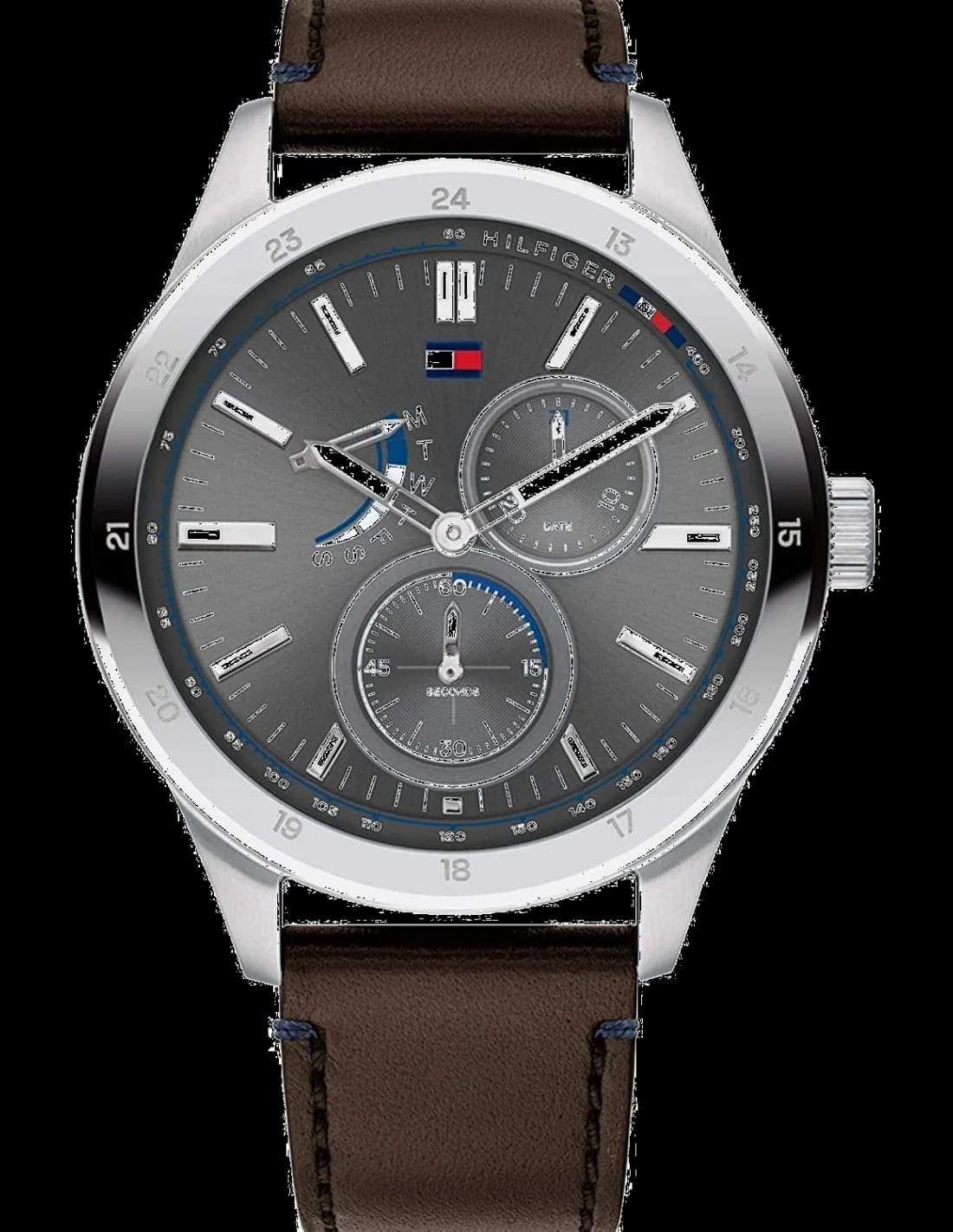 Tommy Hilfiger 1791637 chronographe quartz acier inoxydable — Montres Outlet