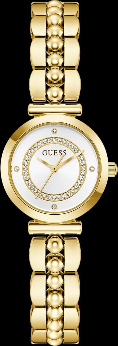 Montre Guess Leena GW0994L2 femme cadran blanc, vue de face