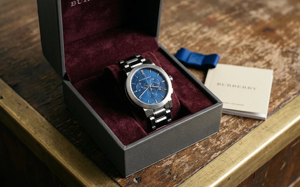 Montre Burberry Élégance Homme : Le Raffinement Britannique pour les Occasions Spéciales