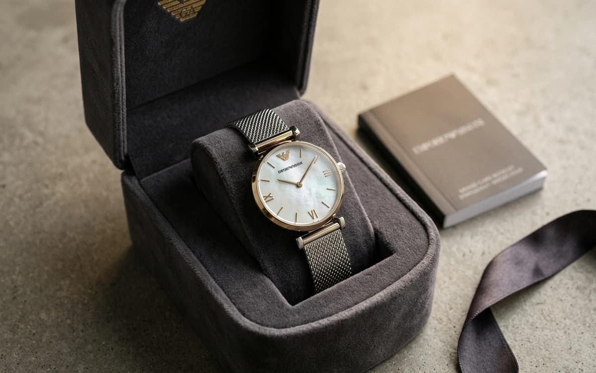 Montre Emporio Armani Or Femme : Guide Complet des Finitions Dorées